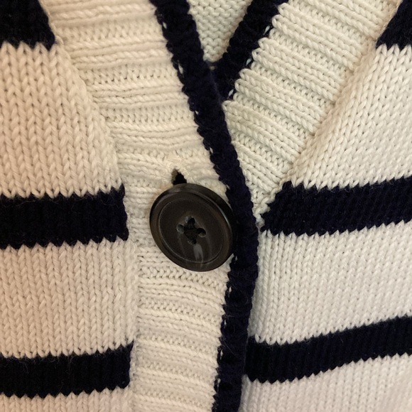 Talbots striped cardigan - Picture 3 of 8